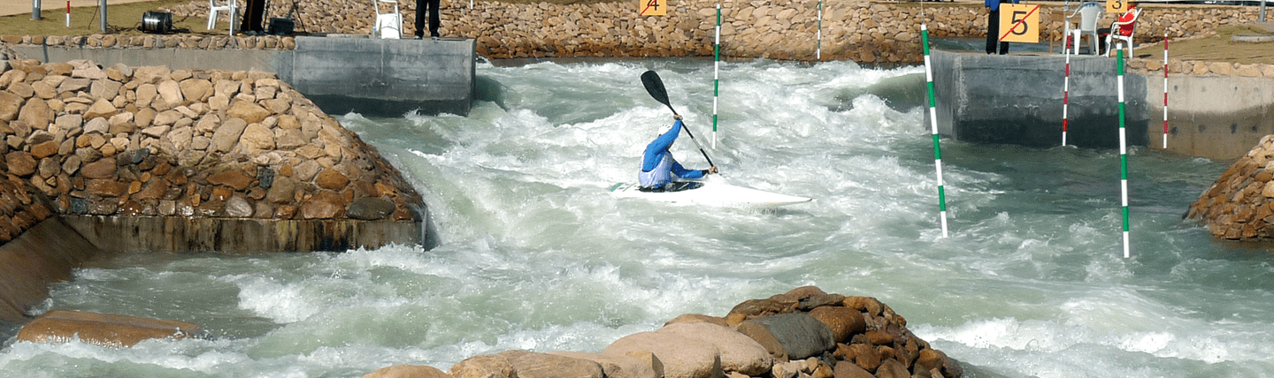 Whitewater facility in Rizhao (China)